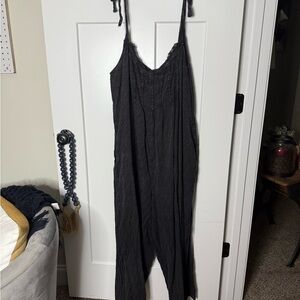 Jaded Gypsy Faded Wash Black Jumpsuit